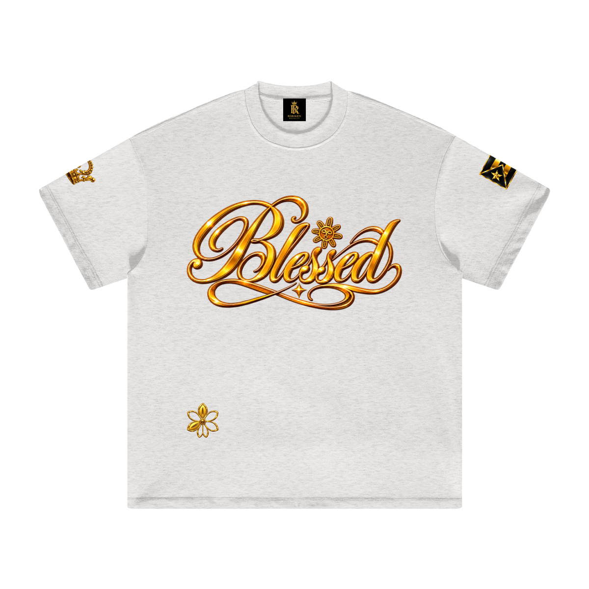 Blessed By Borikén (Premium Heavyweight Tee)