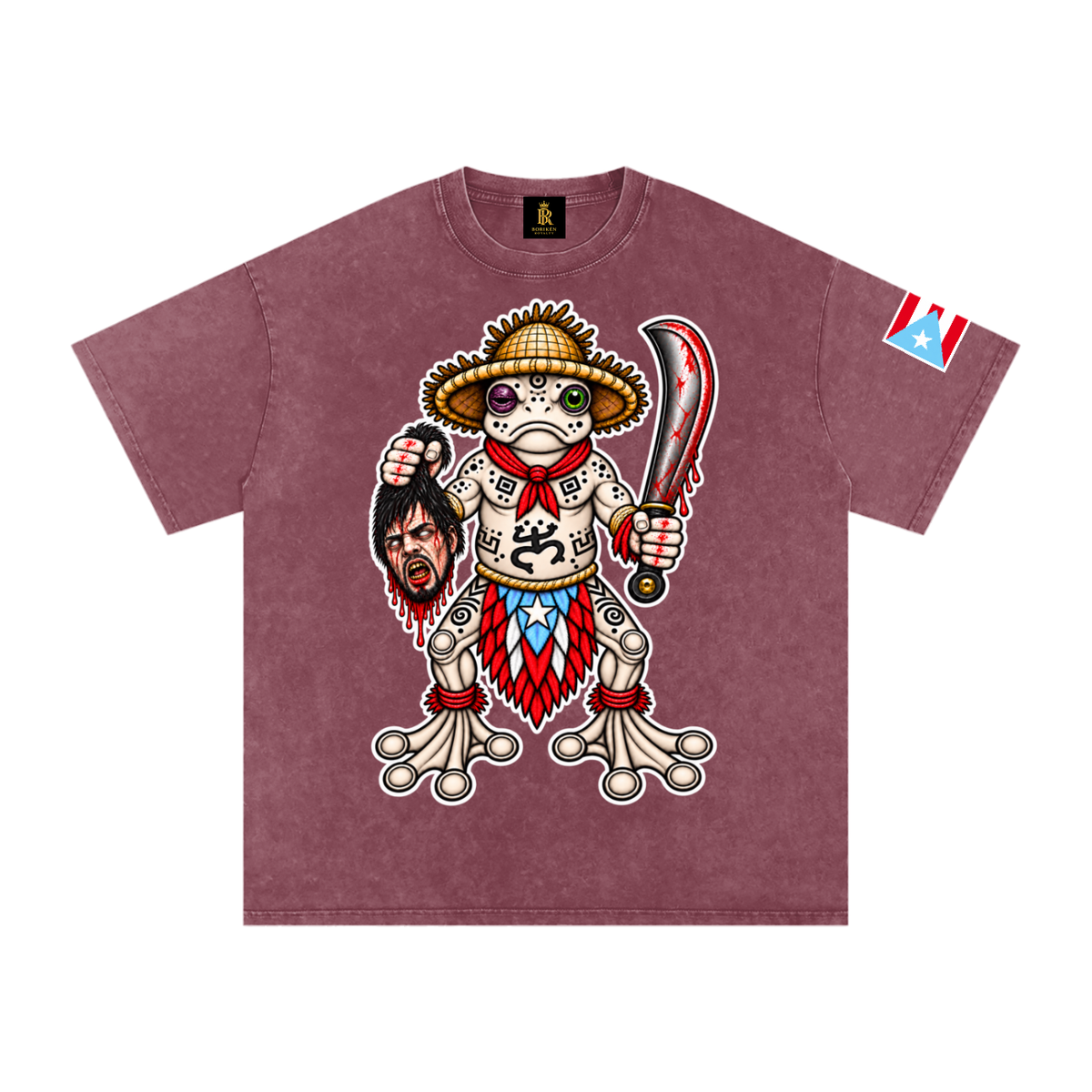 El Coquí Guerrero (Signature Wash Tee)