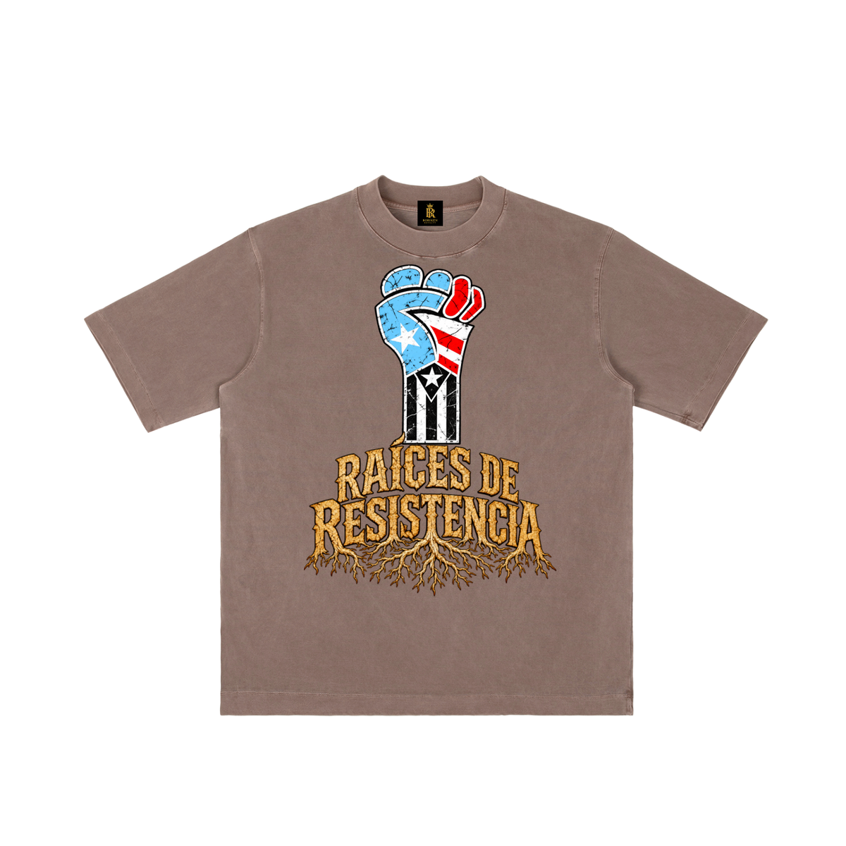 Raíces de Resistencia (Heavyweight Vintage Wash Tee)