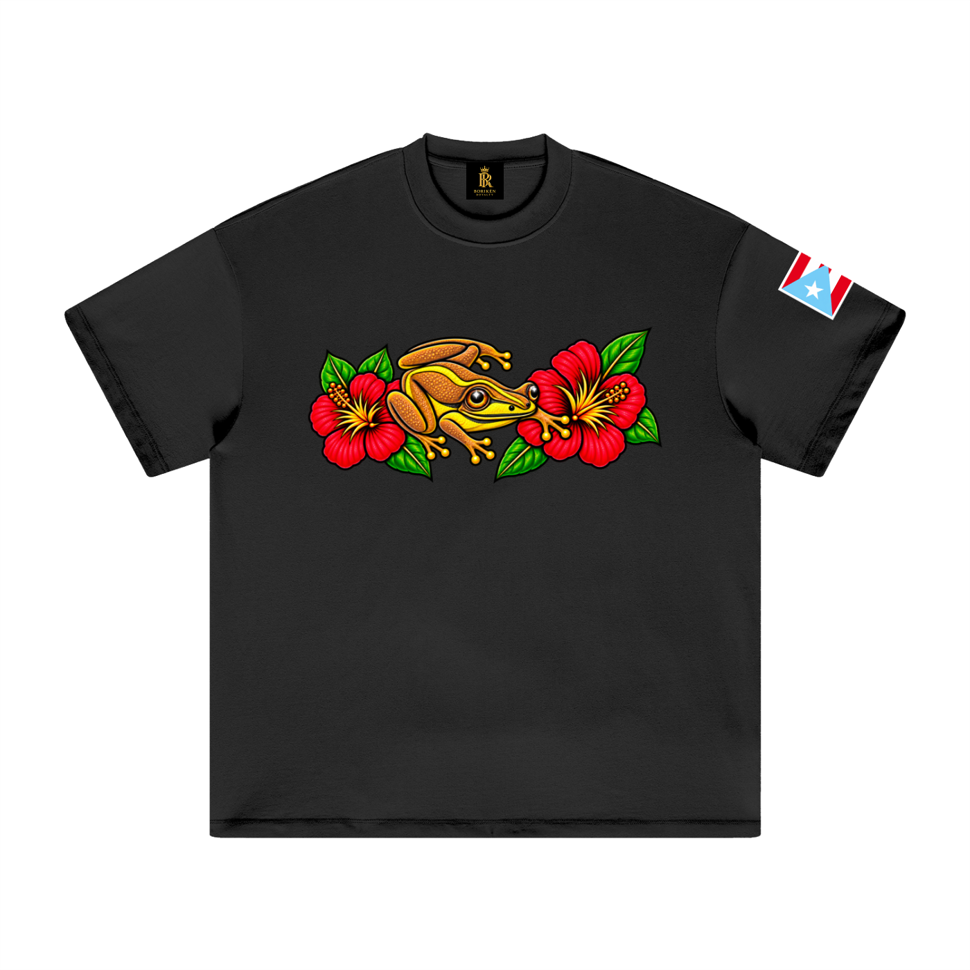 Coquí de Borikén (Premium Heavyweight Tee)