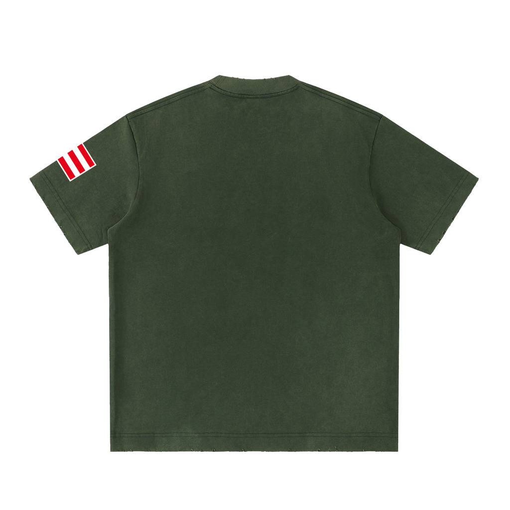 TAÍNO FURY (Legacy Flame Distressed Tee)