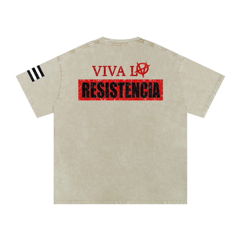 VIVA LA RESISTENCIA 1511 (Royal Wash Heavyweight Tee)