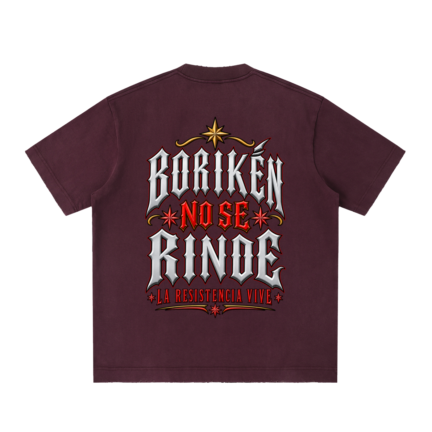 Borikén No Se Rinde (Distressed Heritage Tee)