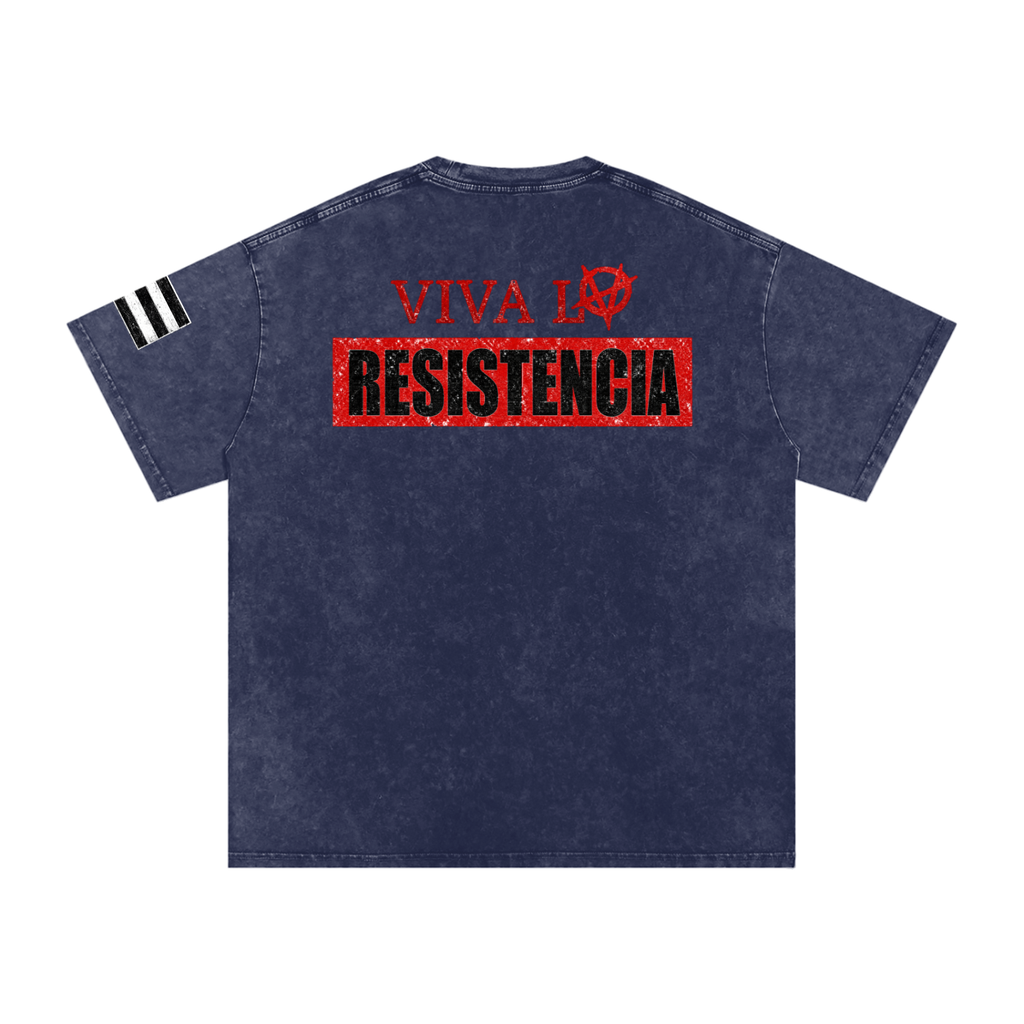 VIVA LA RESISTENCIA 1511 (Royal Wash Heavyweight Tee)