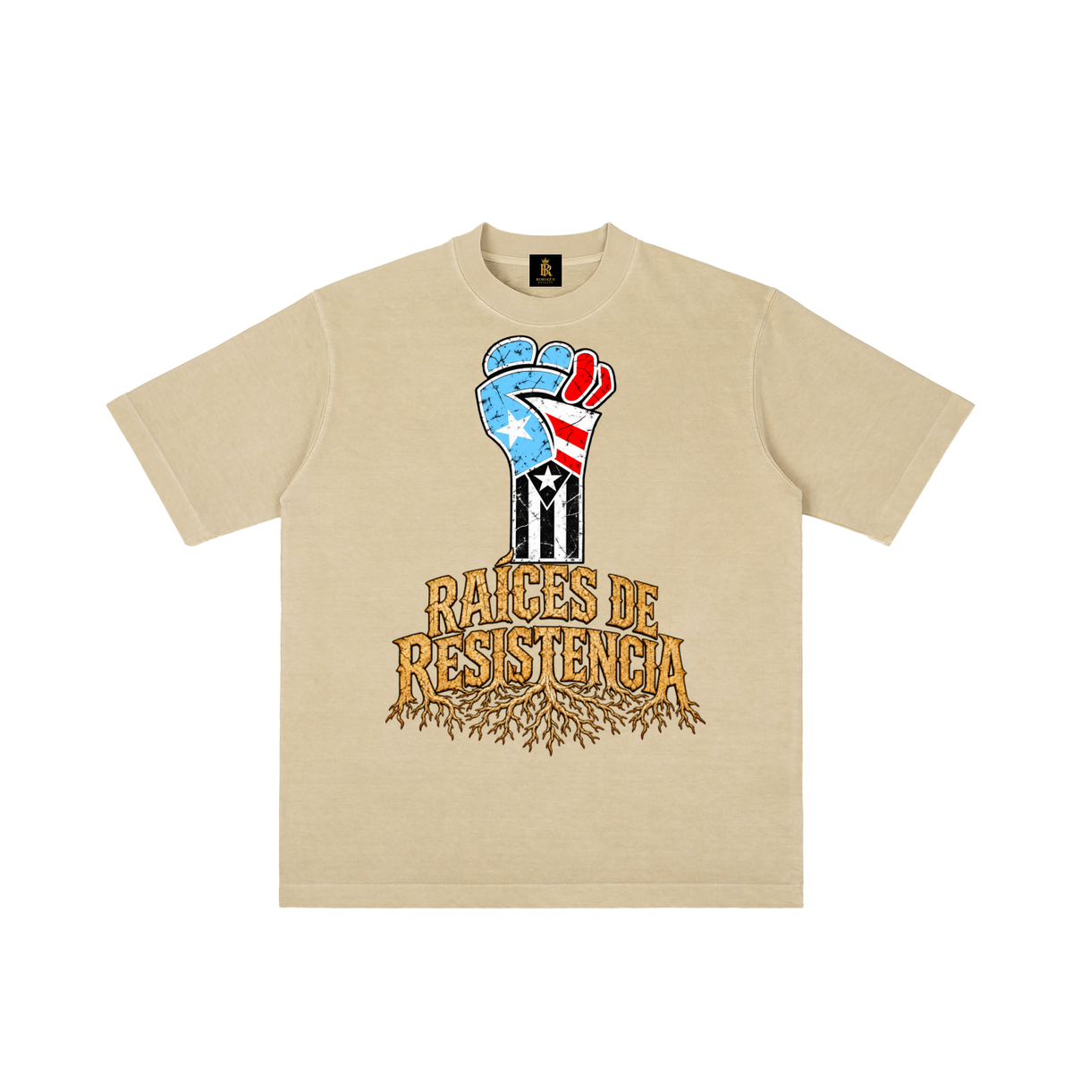 Raíces de Resistencia (Heavyweight Vintage Wash Tee)