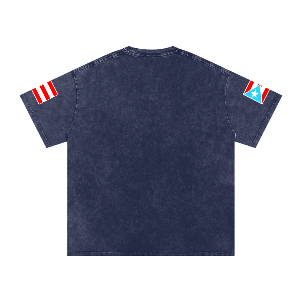 Coqui Warrior (Premium Snow Washed Oversized Tee)