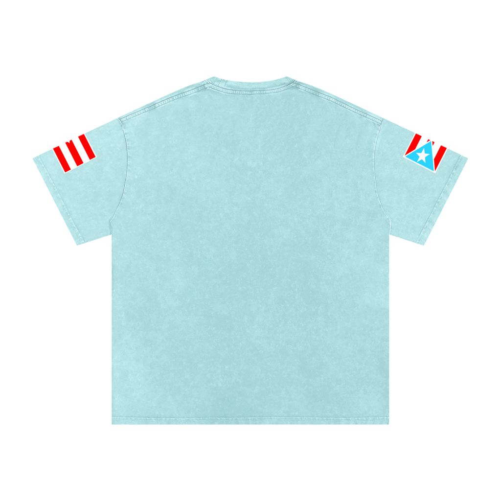 Coqui Warrior (Premium Snow Washed Oversized Tee)