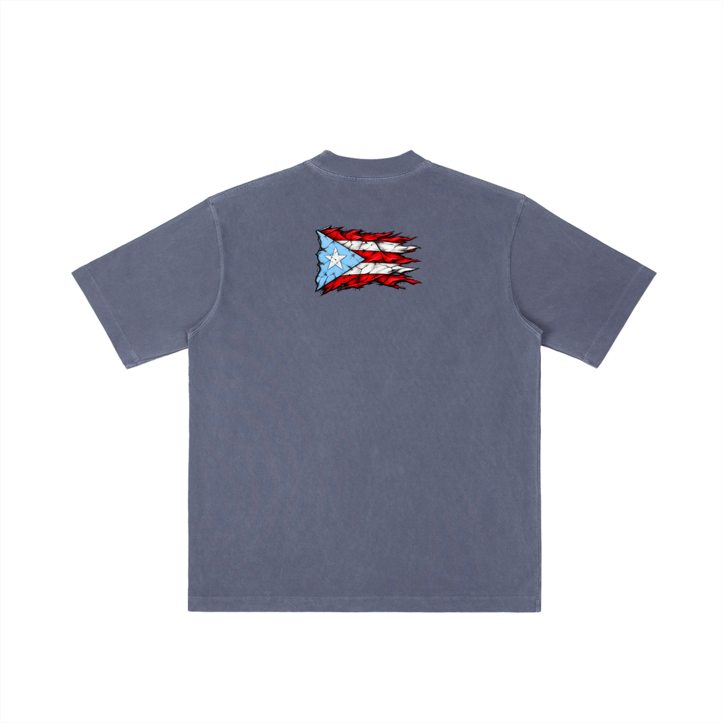 Taíno Hasta Los Huesos — (Heavyweight Vintage Wash Tee)