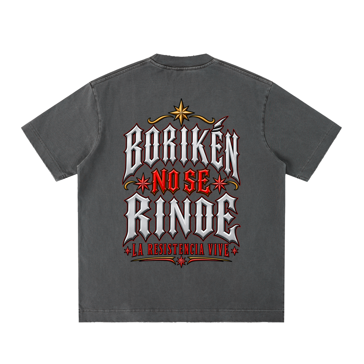 Borikén No Se Rinde (Distressed Heritage Tee)