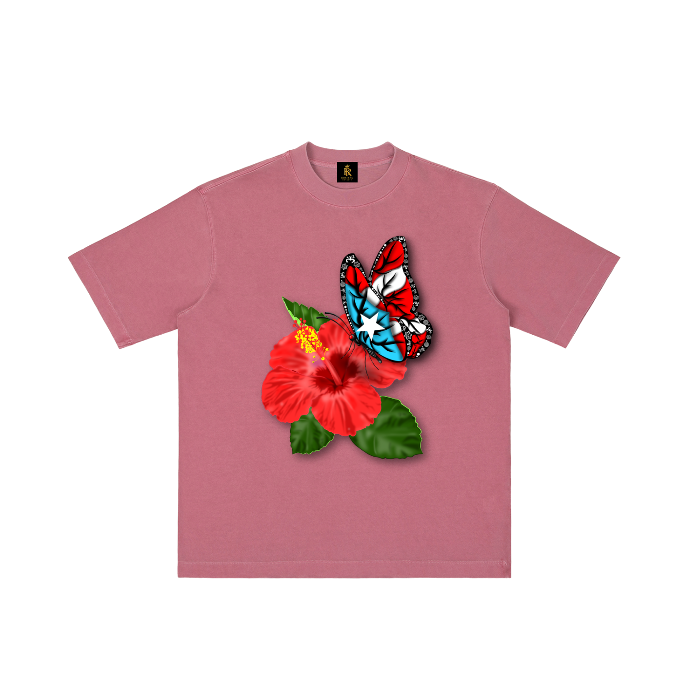 Borikén En Flor (Heavyweight Drop-Shoulder Tee)