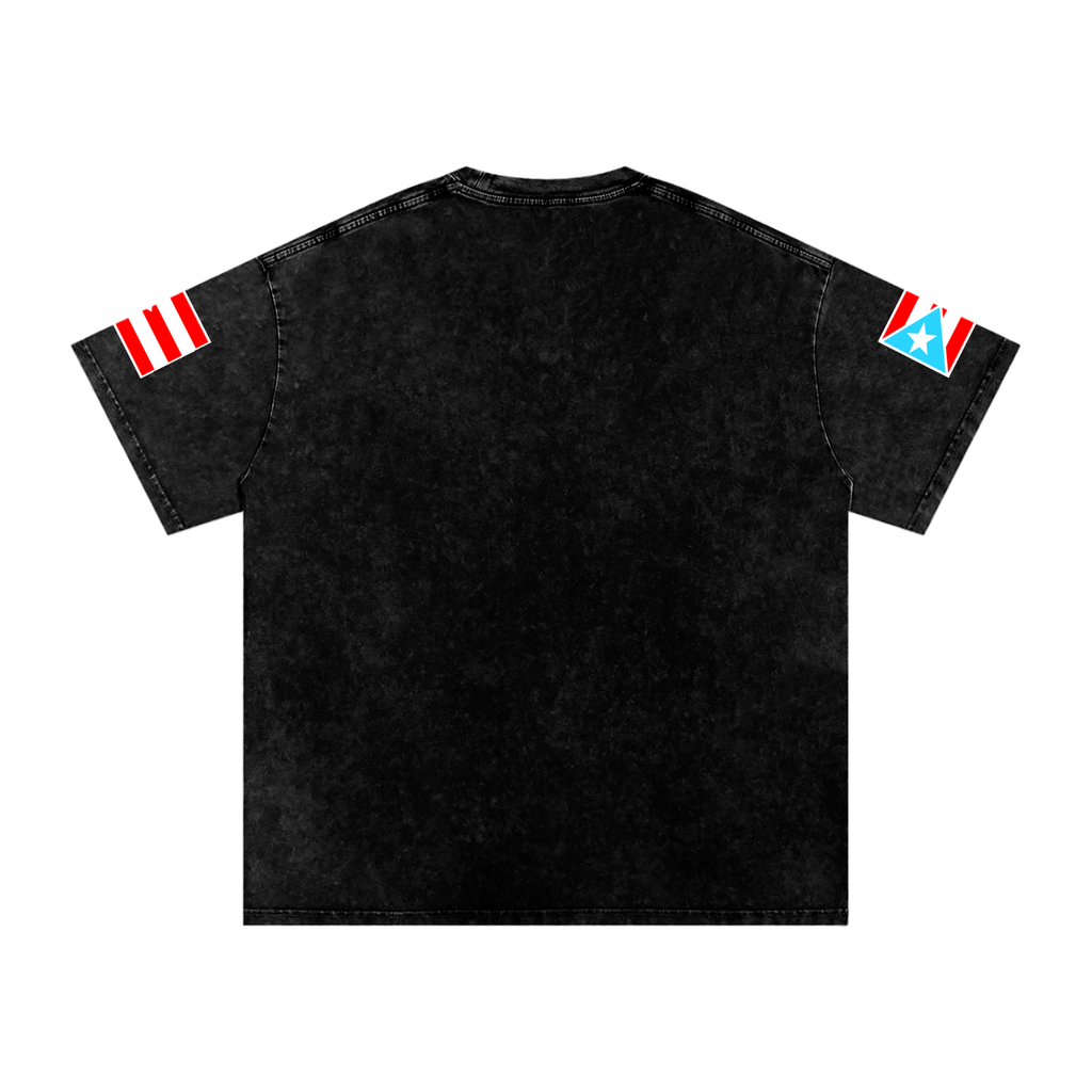 Coqui Warrior (Premium Snow Washed Oversized Tee)