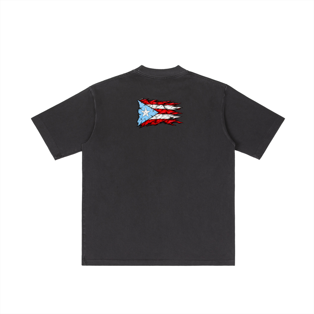 Taíno Hasta Los Huesos — (Heavyweight Vintage Wash Tee)