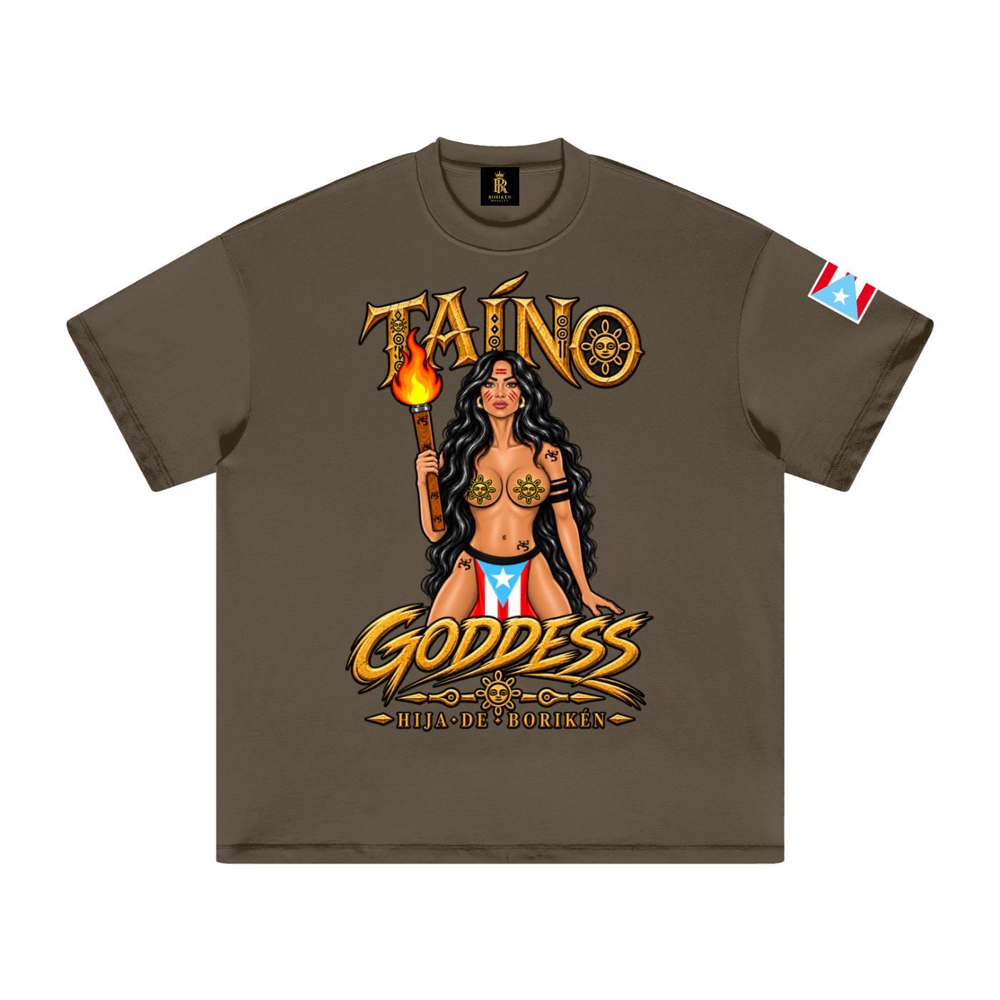 Goddess of Borikén (Premium Heavyweight Tee)