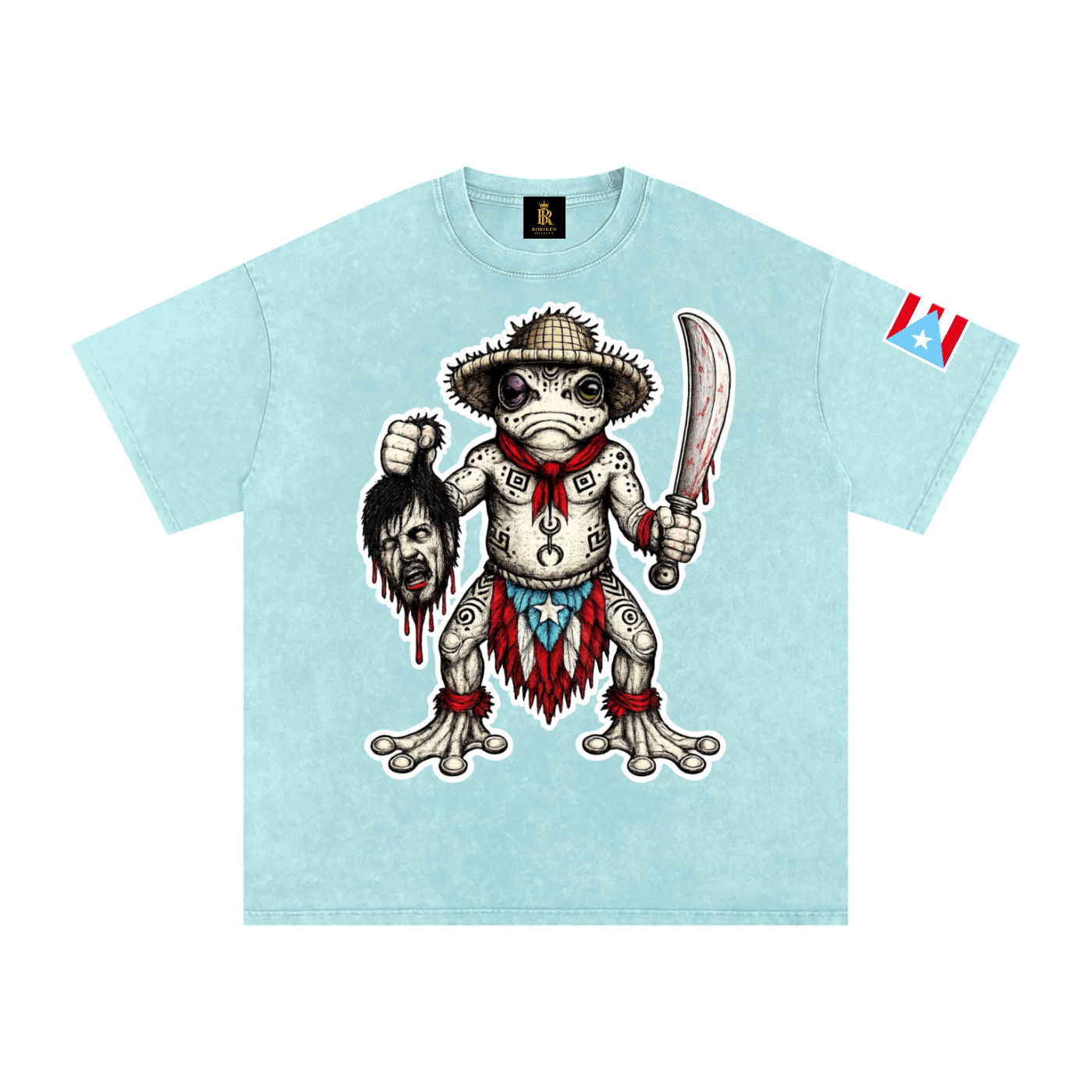 El Coqui Guerrero (Signature Wash Tee)