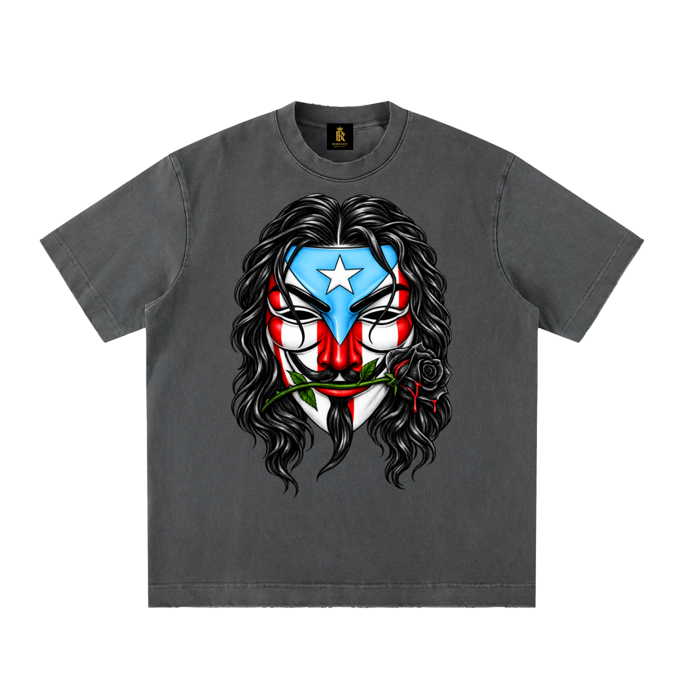 Borikén No Se Rinde (Distressed Heritage Tee)
