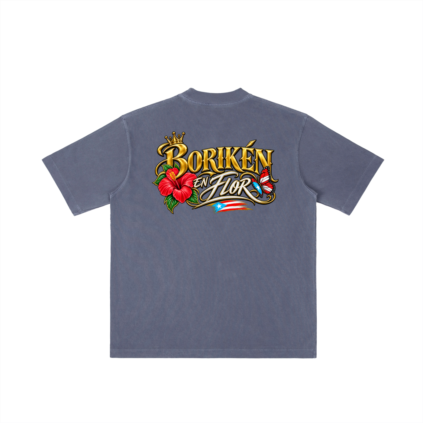 Borikén En Flor (Heavyweight Drop-Shoulder Tee)