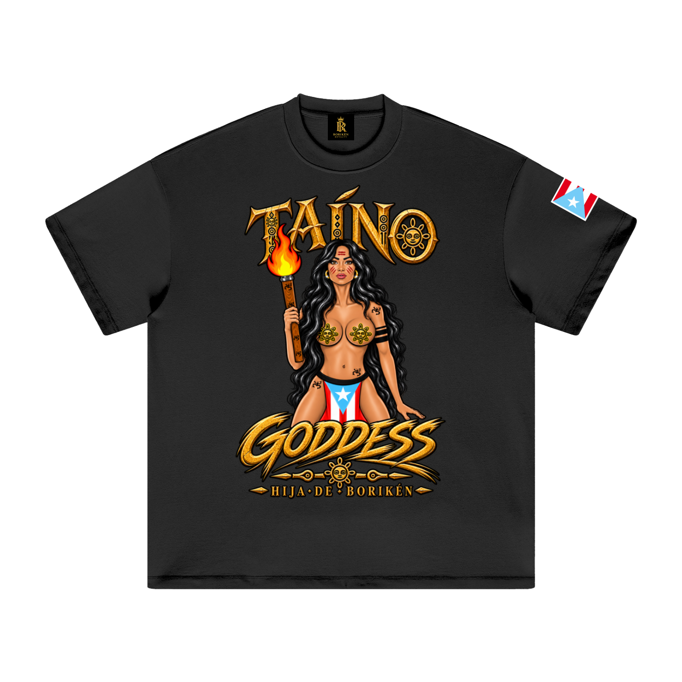 Goddess of Borikén (Premium Heavyweight Tee)