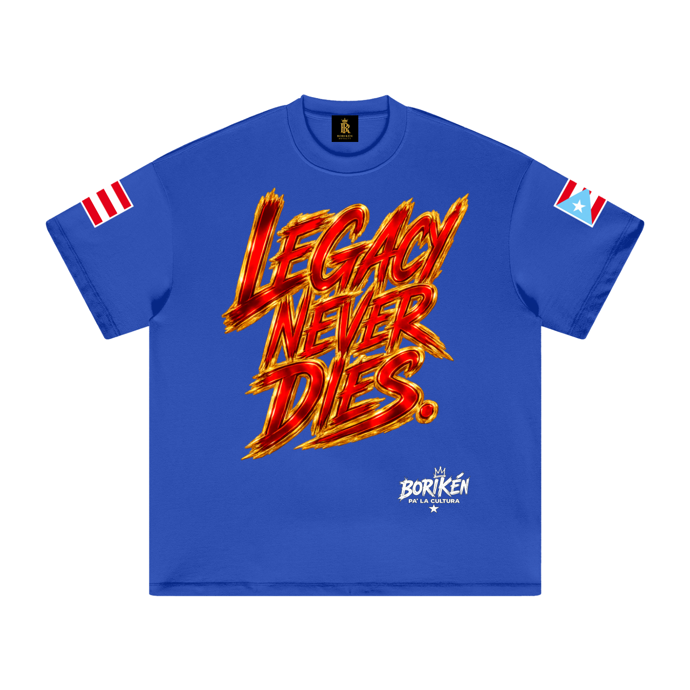 LEGACY NEVER DIES (Legacy Heavyweight Tee)