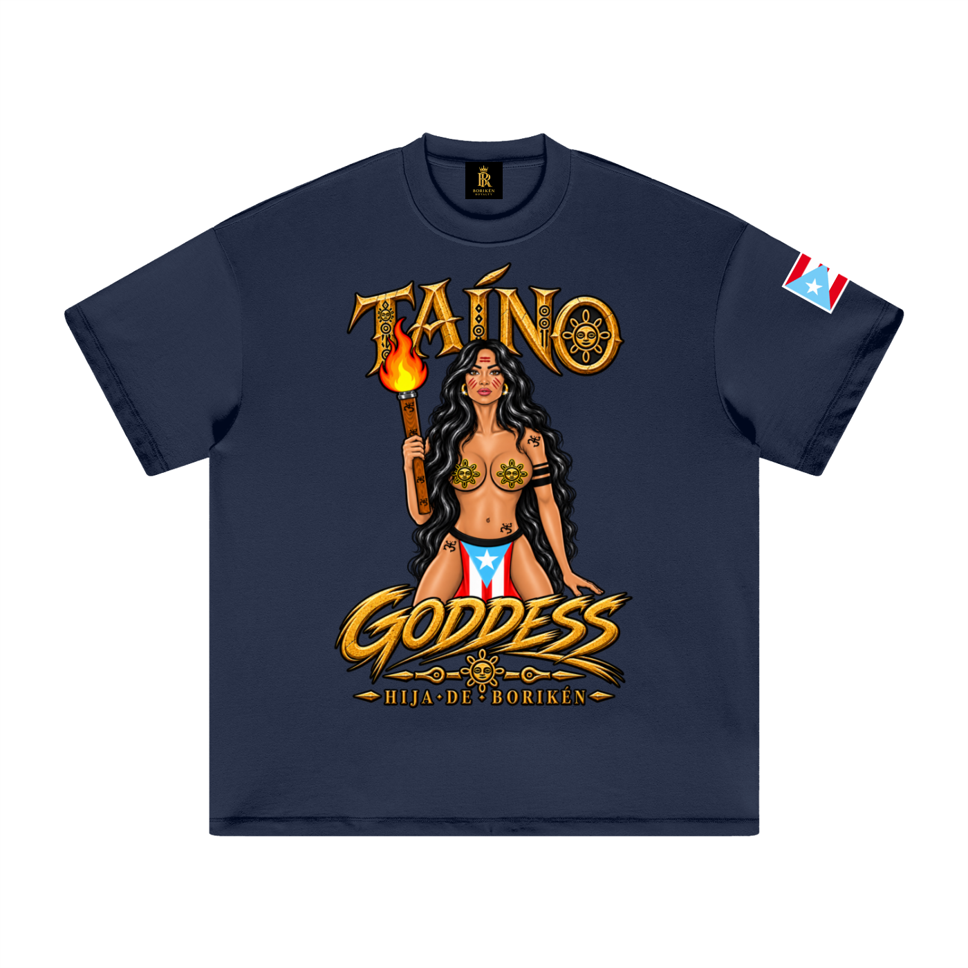 Goddess of Borikén (Premium Heavyweight Tee)