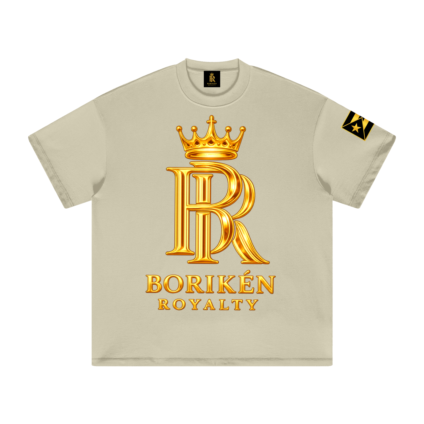 Borikén Royalty Signature Tee (Premium Heavyweight Tee)