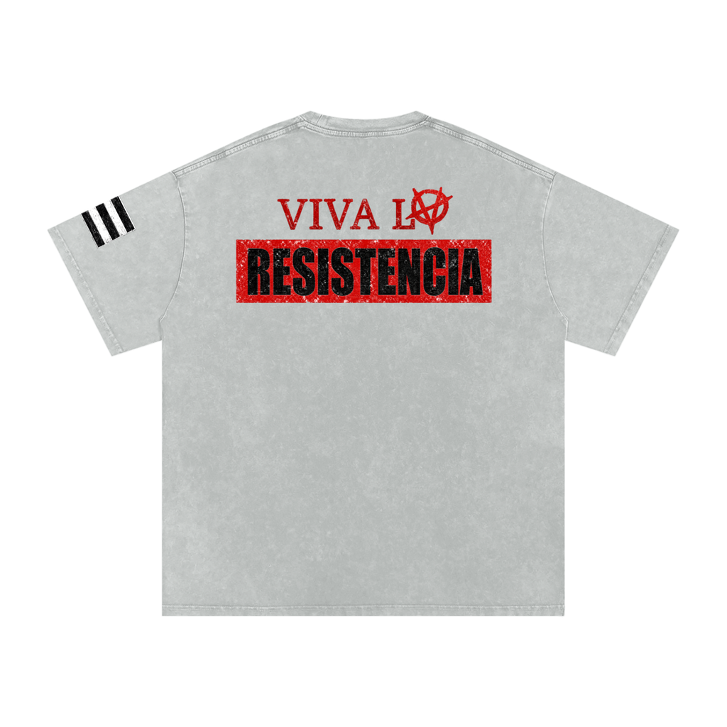 VIVA LA RESISTENCIA 1511 (Royal Wash Heavyweight Tee)