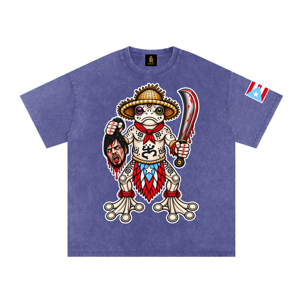 El Coquí Guerrero (Signature Wash Tee)