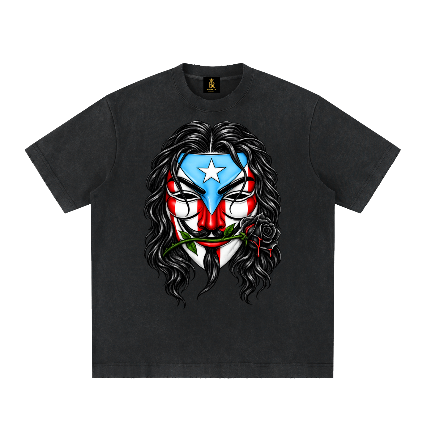 Borikén No Se Rinde (Distressed Heritage Tee)