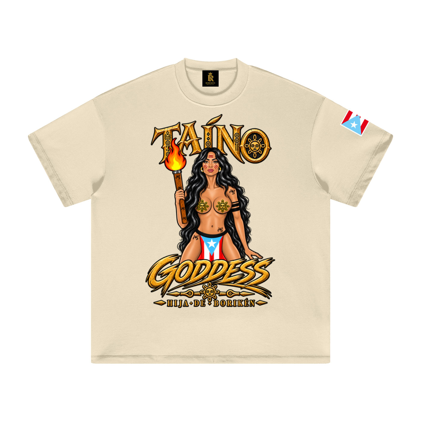 Goddess of Borikén (Premium Heavyweight Tee)