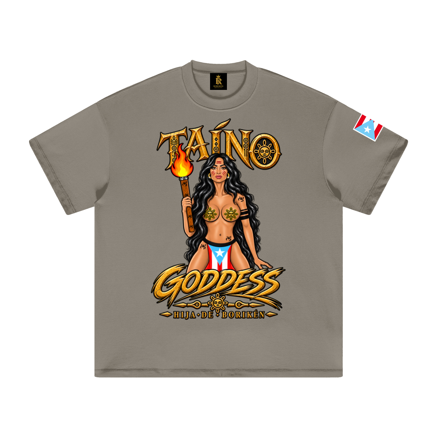 Goddess of Borikén (Premium Heavyweight Tee)