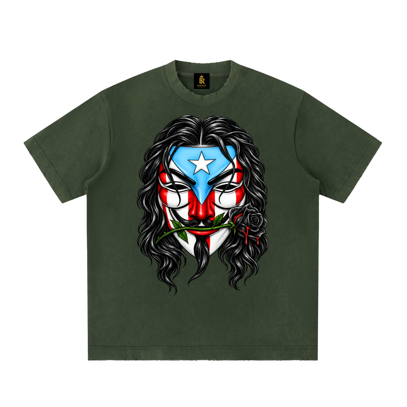Borikén No Se Rinde (Distressed Heritage Tee)