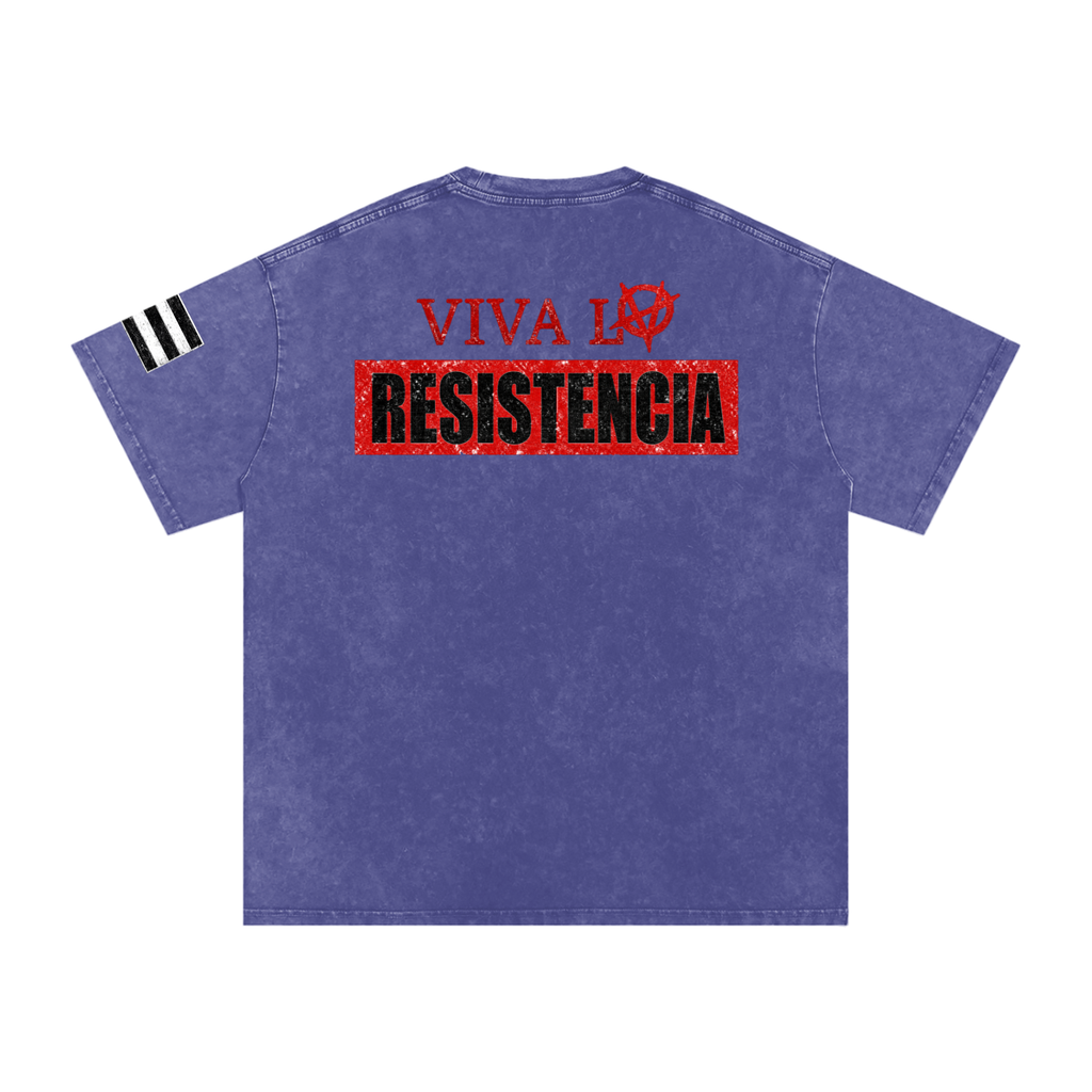 VIVA LA RESISTENCIA 1511 (Royal Wash Heavyweight Tee)