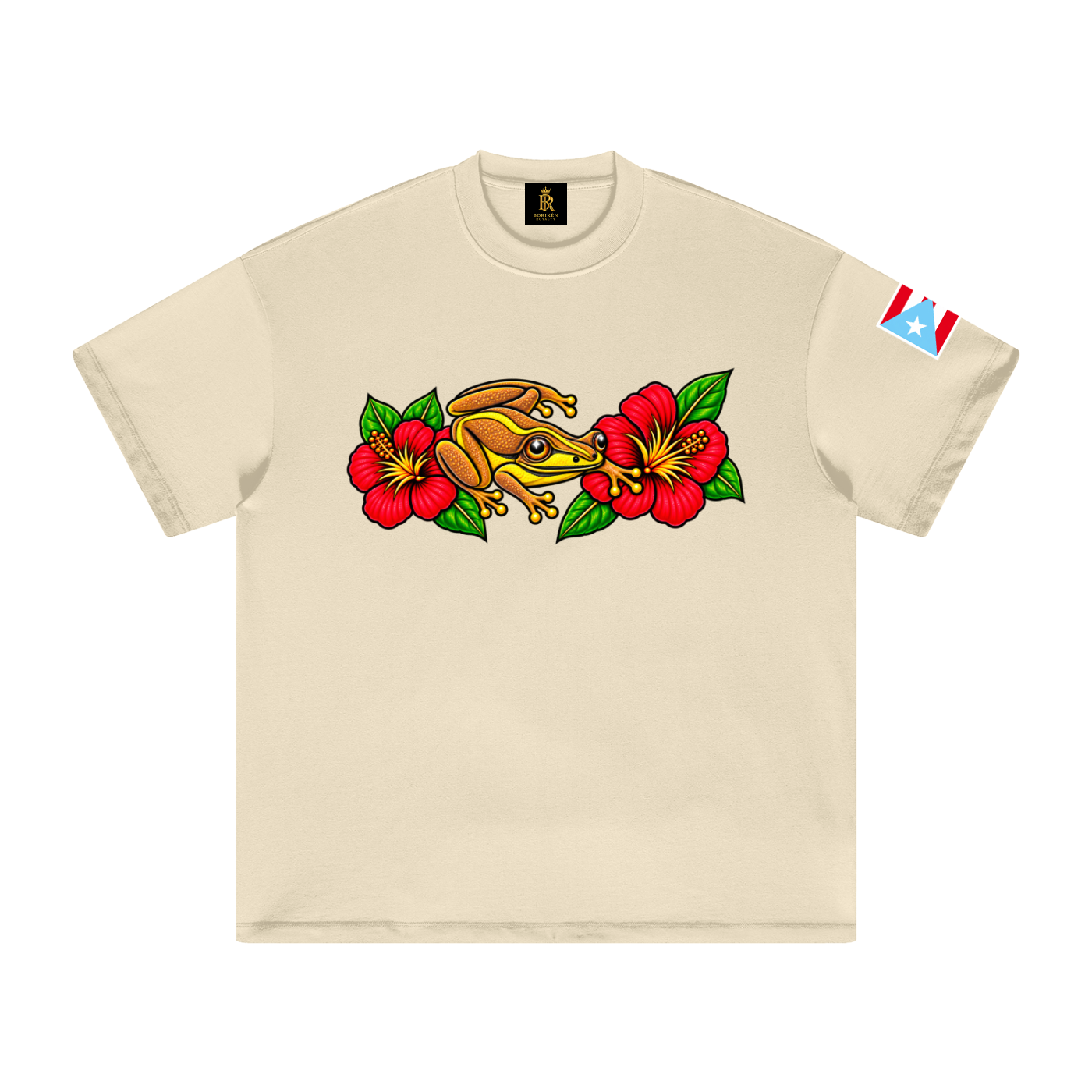 Coquí de Borikén (Premium Heavyweight Tee)