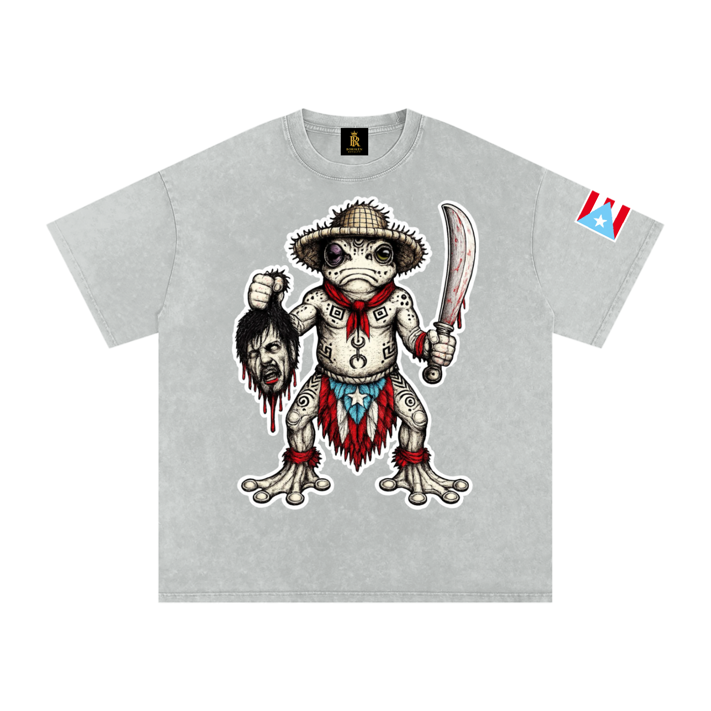 El Coqui Guerrero (Signature Wash Tee)