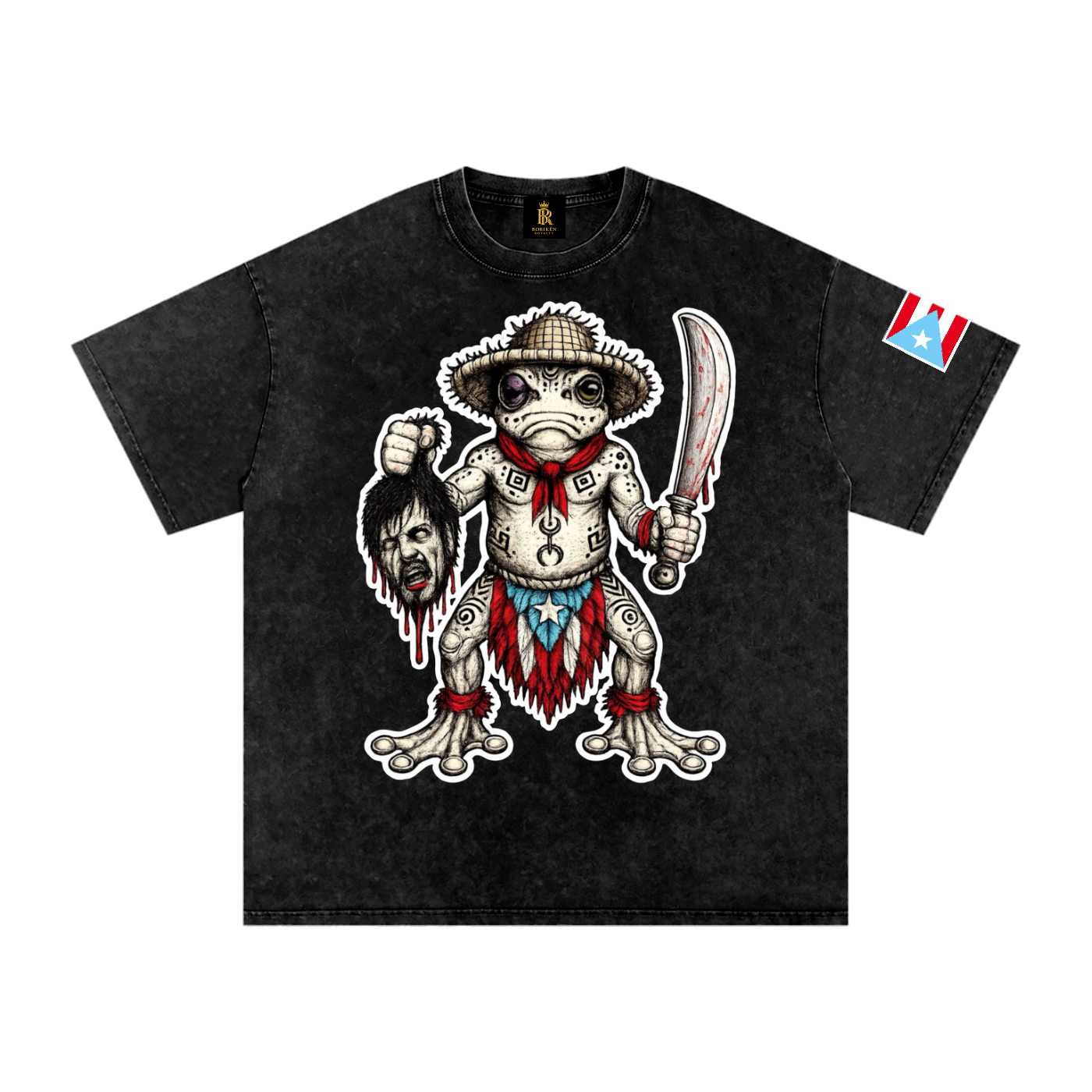 El Coqui Guerrero (Signature Wash Tee)