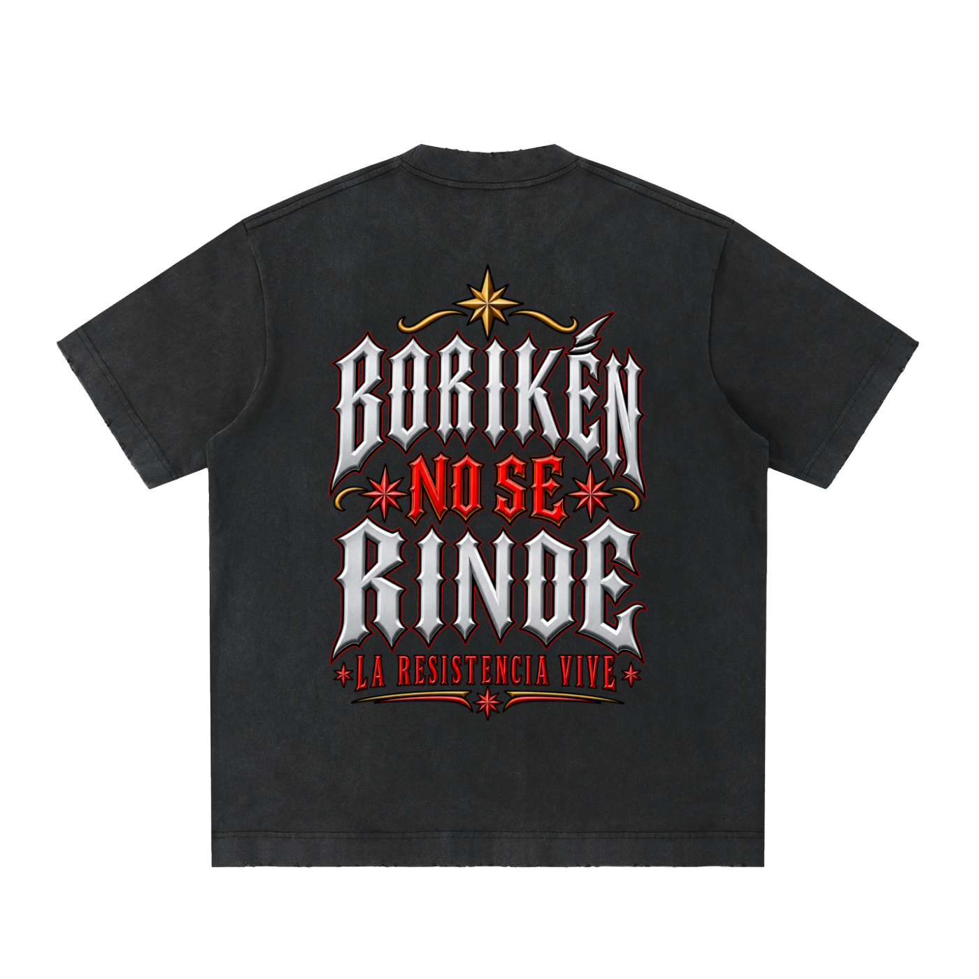Borikén No Se Rinde (Distressed Heritage Tee)