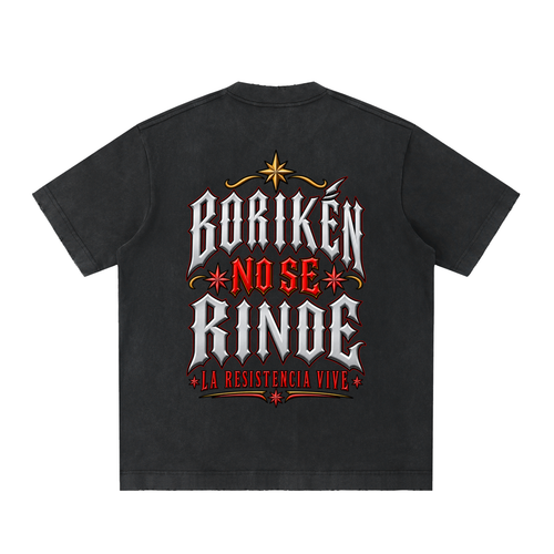 Borikén No Se Rinde (Distressed Heritage Tee)