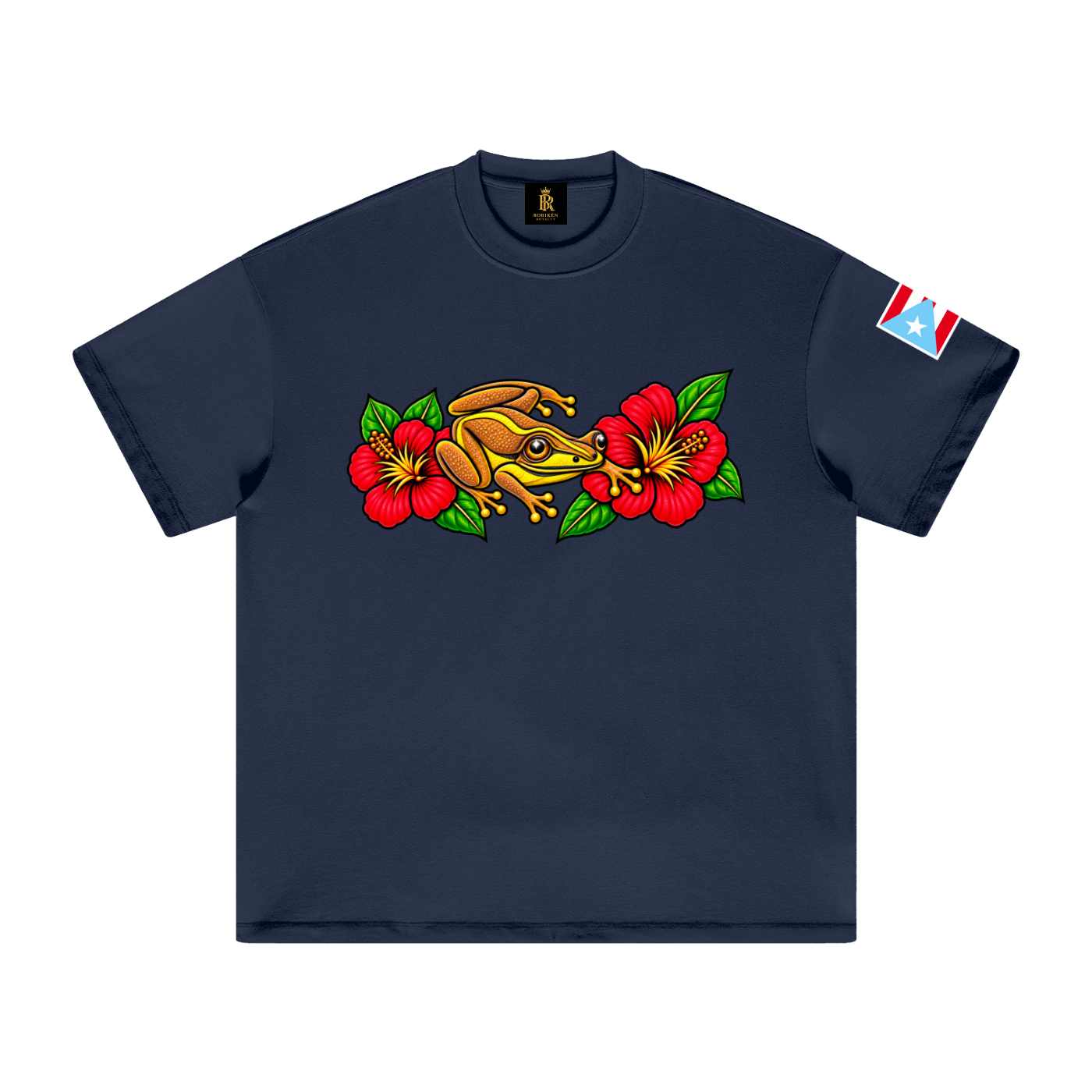 Coquí de Borikén (Premium Heavyweight Tee)