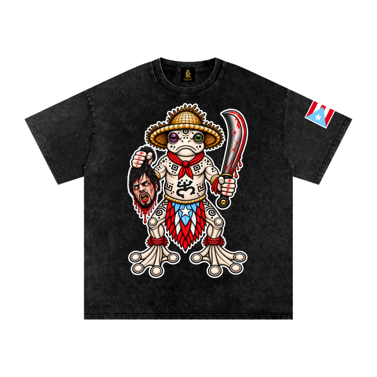 El Coquí Guerrero (Signature Wash Tee)