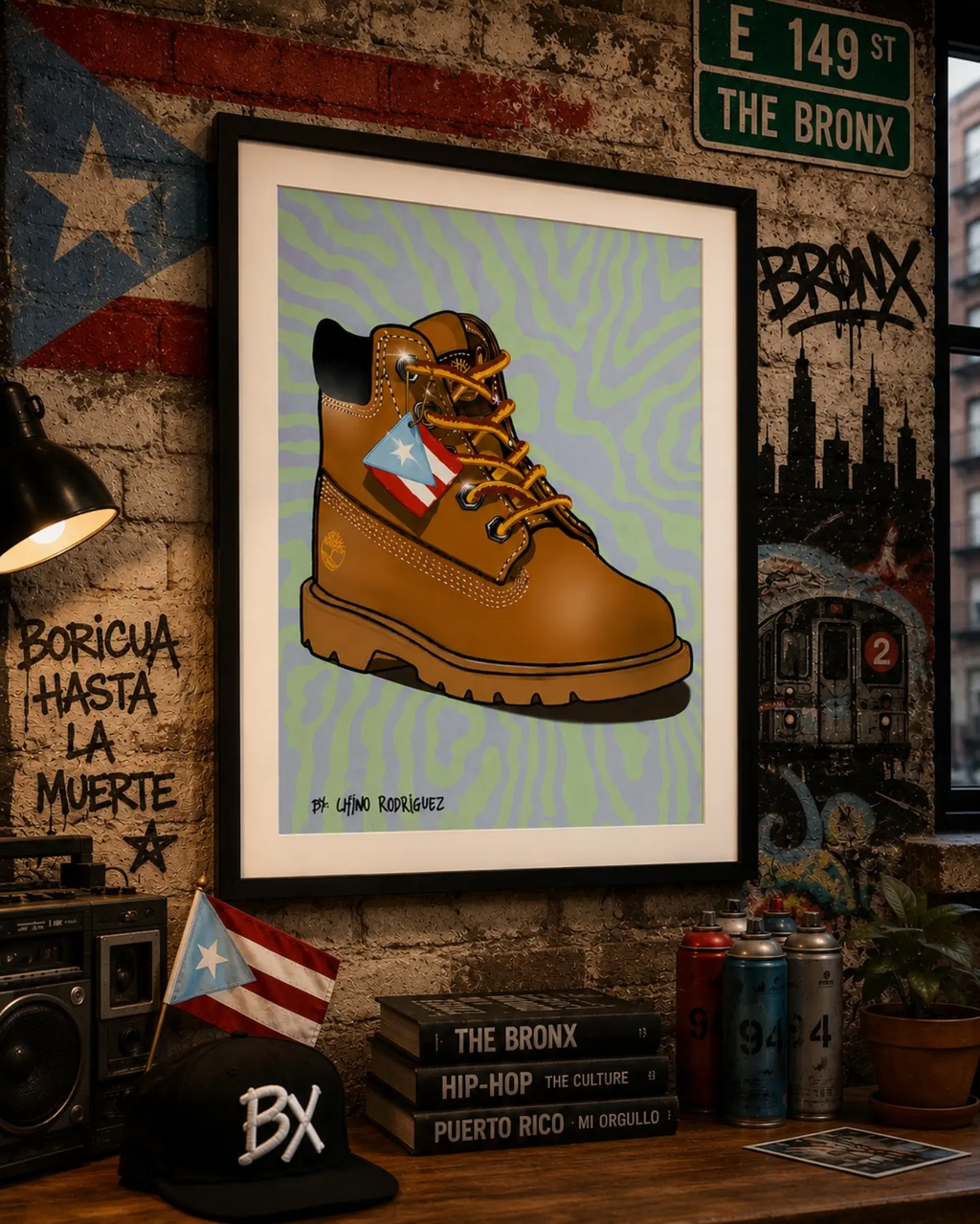 PR TIMBERLAND BOOT (16x20 Poster)