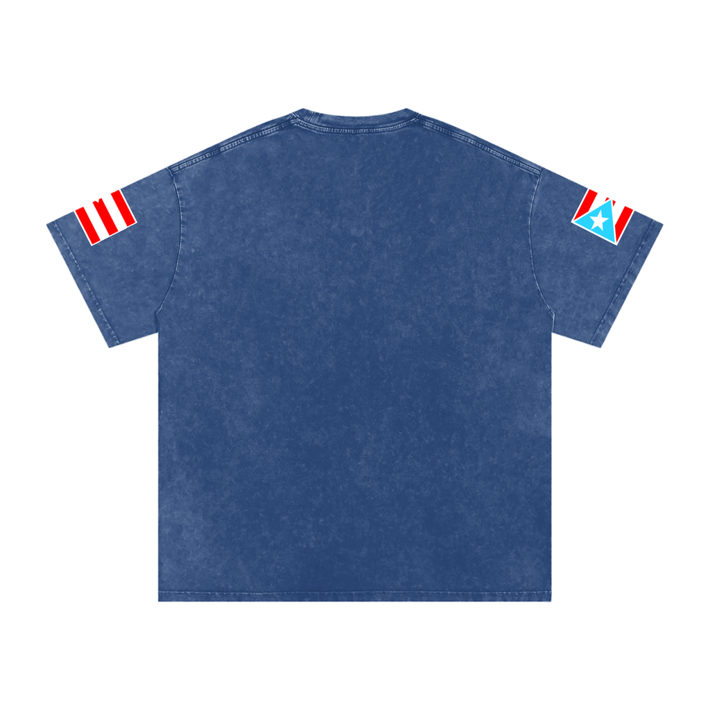 Coqui Warrior (Premium Snow Washed Oversized Tee)
