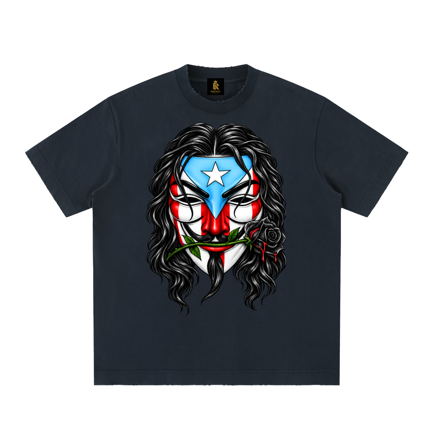 Borikén No Se Rinde (Distressed Heritage Tee)