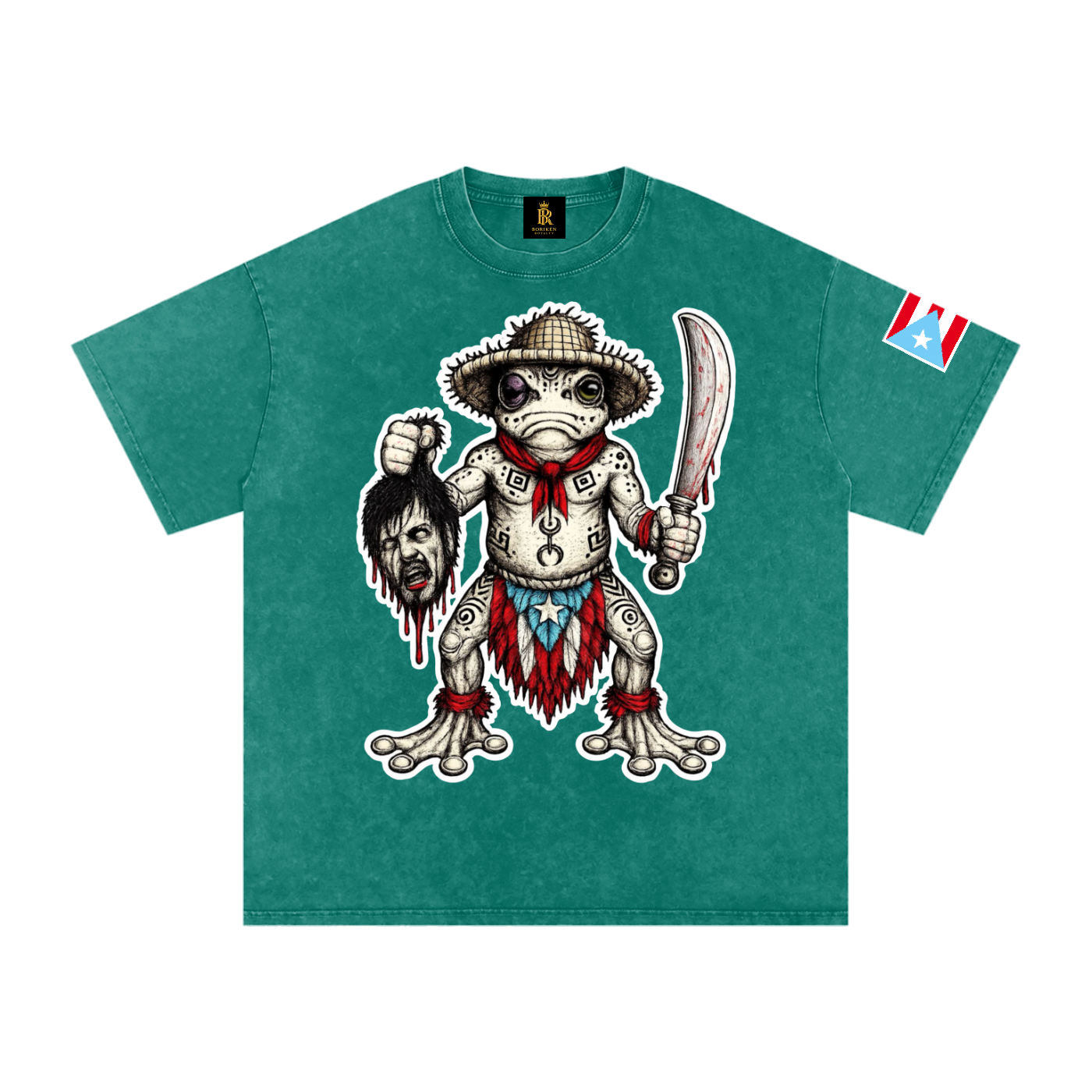 El Coqui Guerrero (Signature Wash Tee)