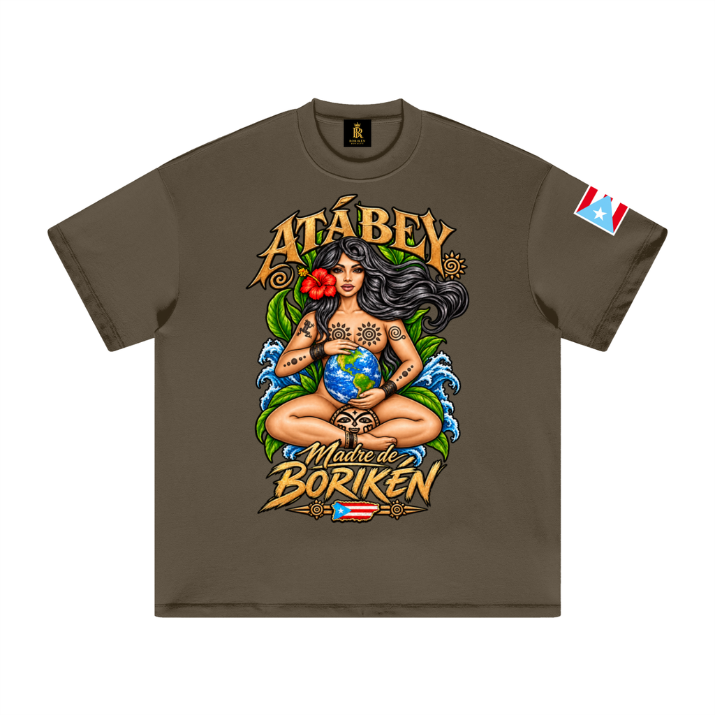 ATÁBEY-Madre de Borikén (Premium Heavyweight Tee)