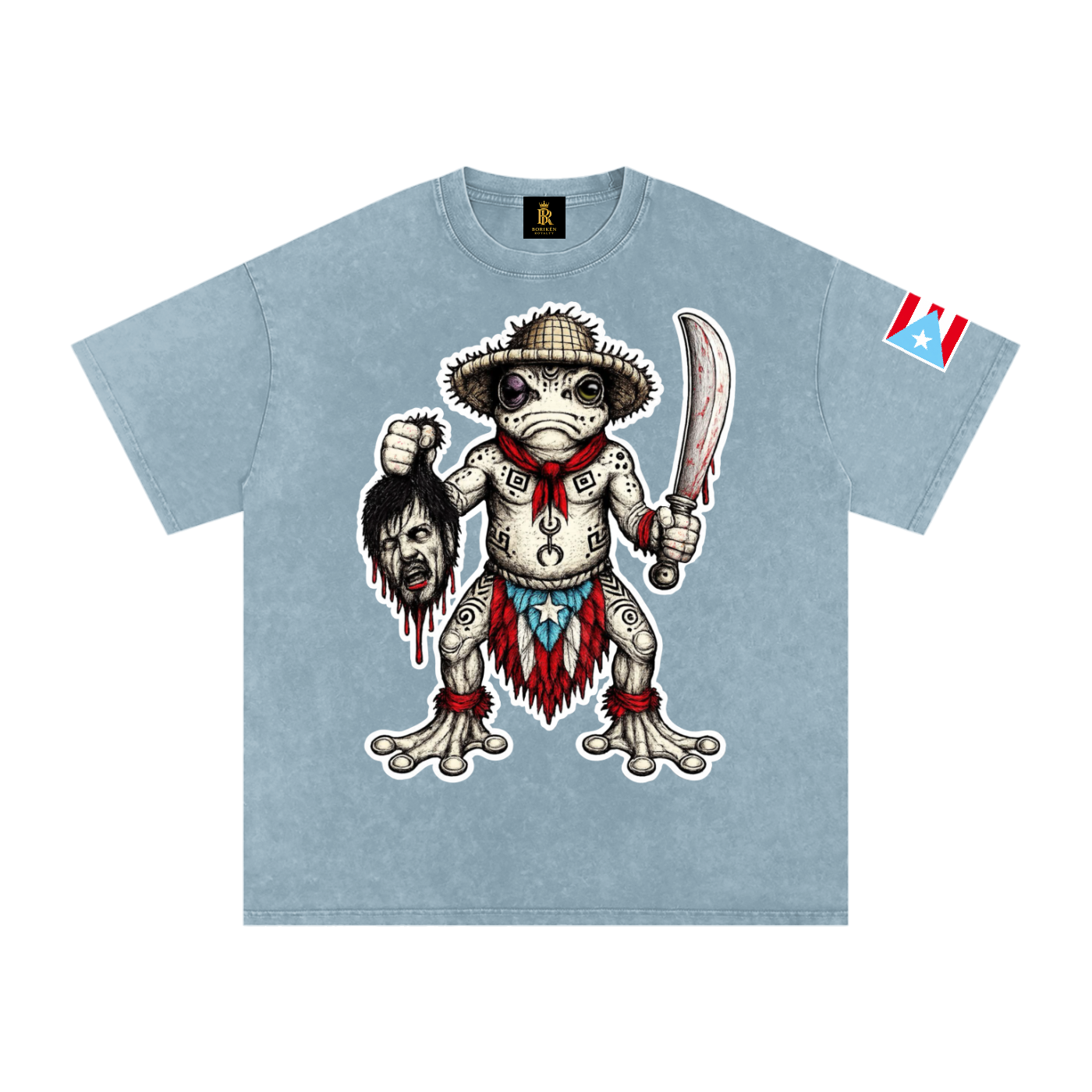 El Coqui Guerrero (Signature Wash Tee)