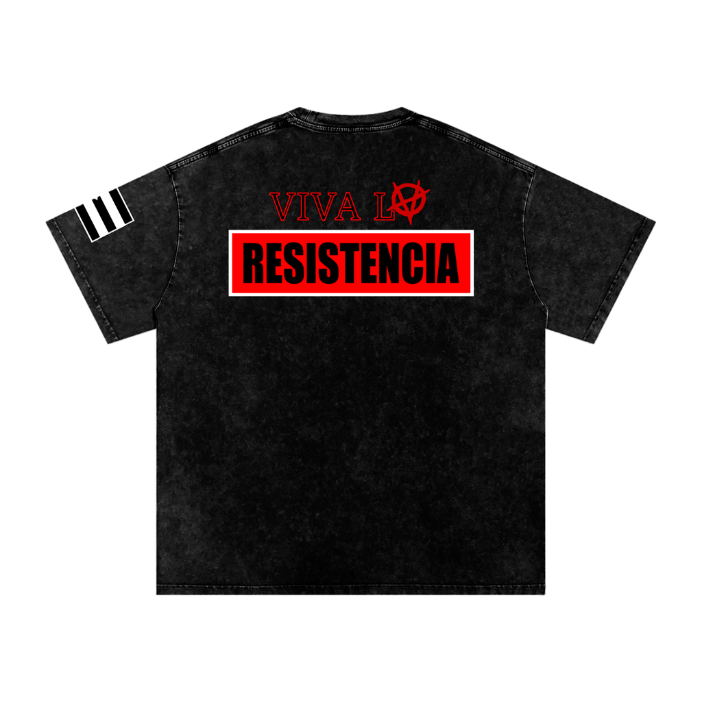 VIVA LA RESISTENCIA 1511 (Royal Vintage Wash Tee)