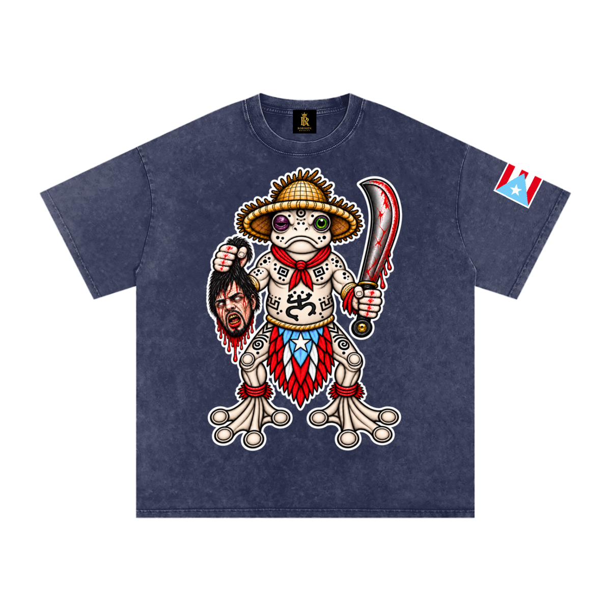El Coquí Guerrero (Signature Wash Tee)