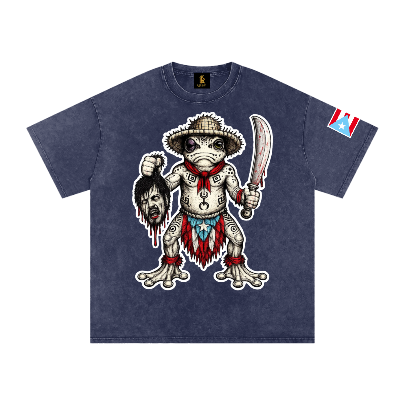 El Coqui Guerrero (Signature Wash Tee)
