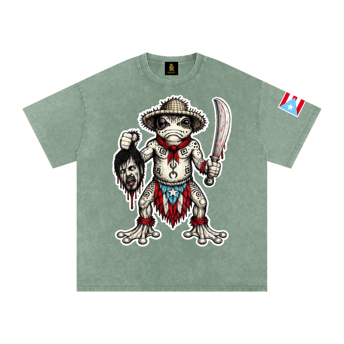 El Coqui Guerrero (Signature Wash Tee)