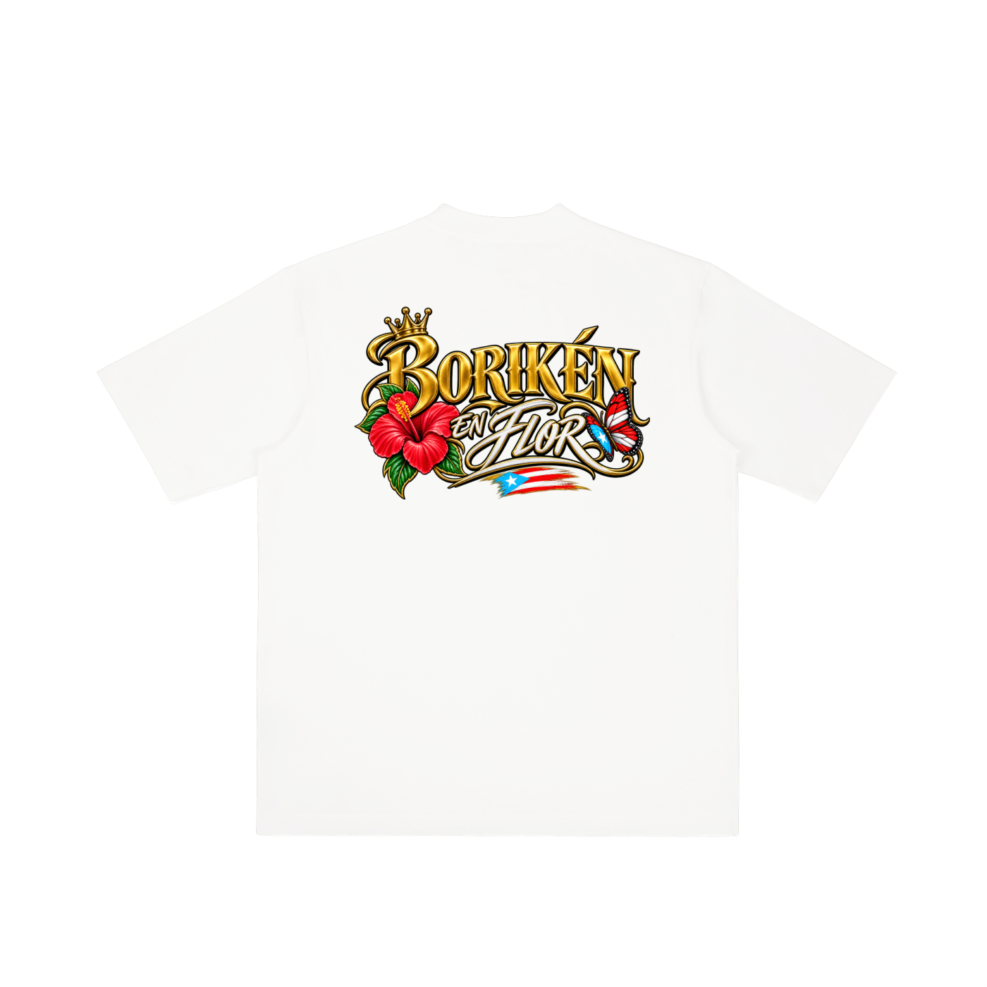 Borikén En Flor (Heavyweight Drop-Shoulder Tee)