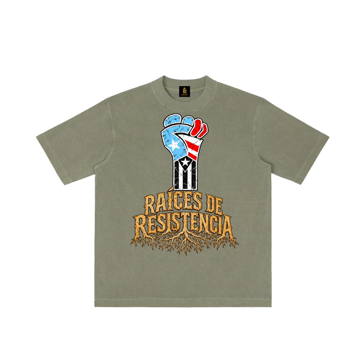 Raíces de Resistencia (Heavyweight Vintage Wash Tee)